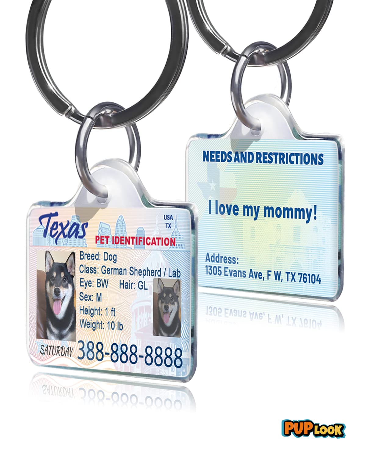 Amazon.com: Dog License Tag Personalized Dog Tags for Pets Dog